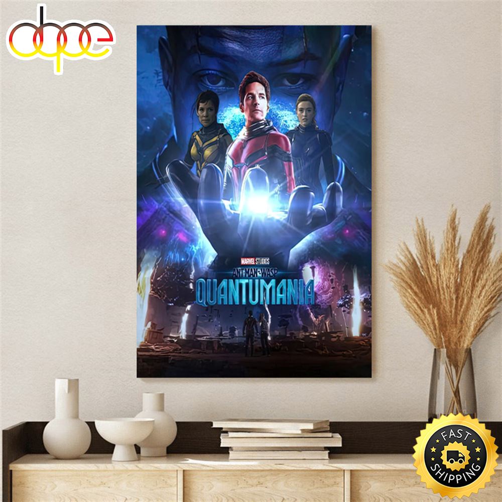 Ant Man And The Wasp Quantumania Marvel Studios Poster Canvas