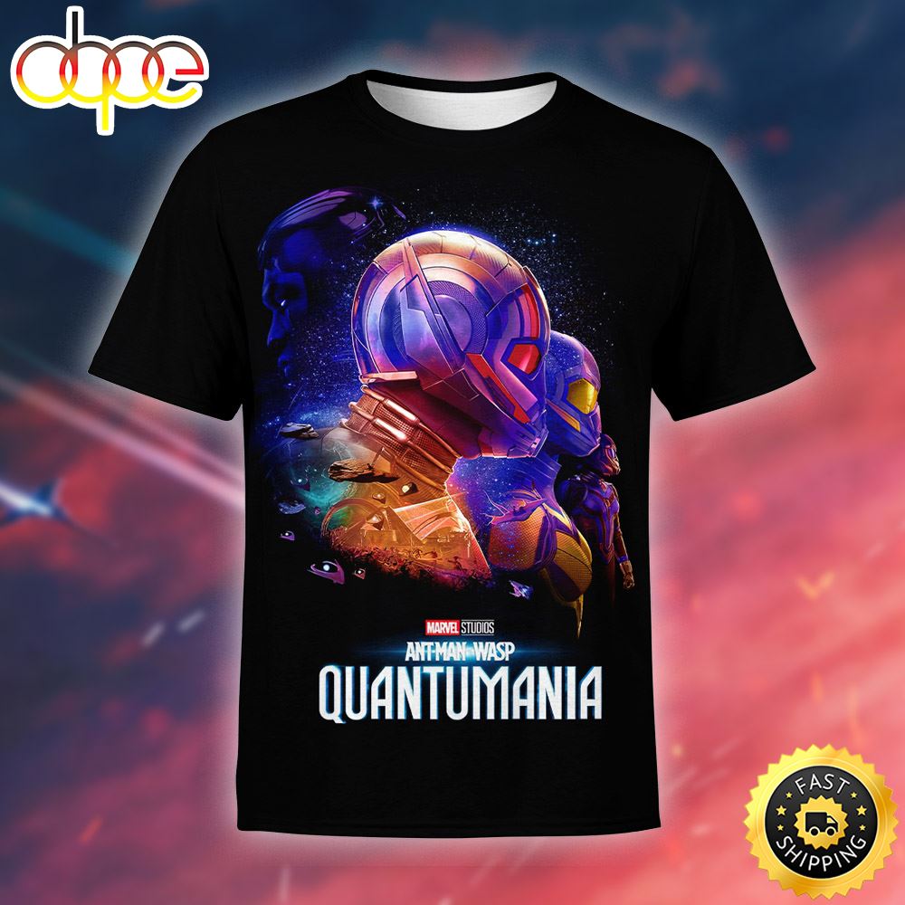Ant Man And The Wasp Quantumania Official Poster All Over Print Shirt