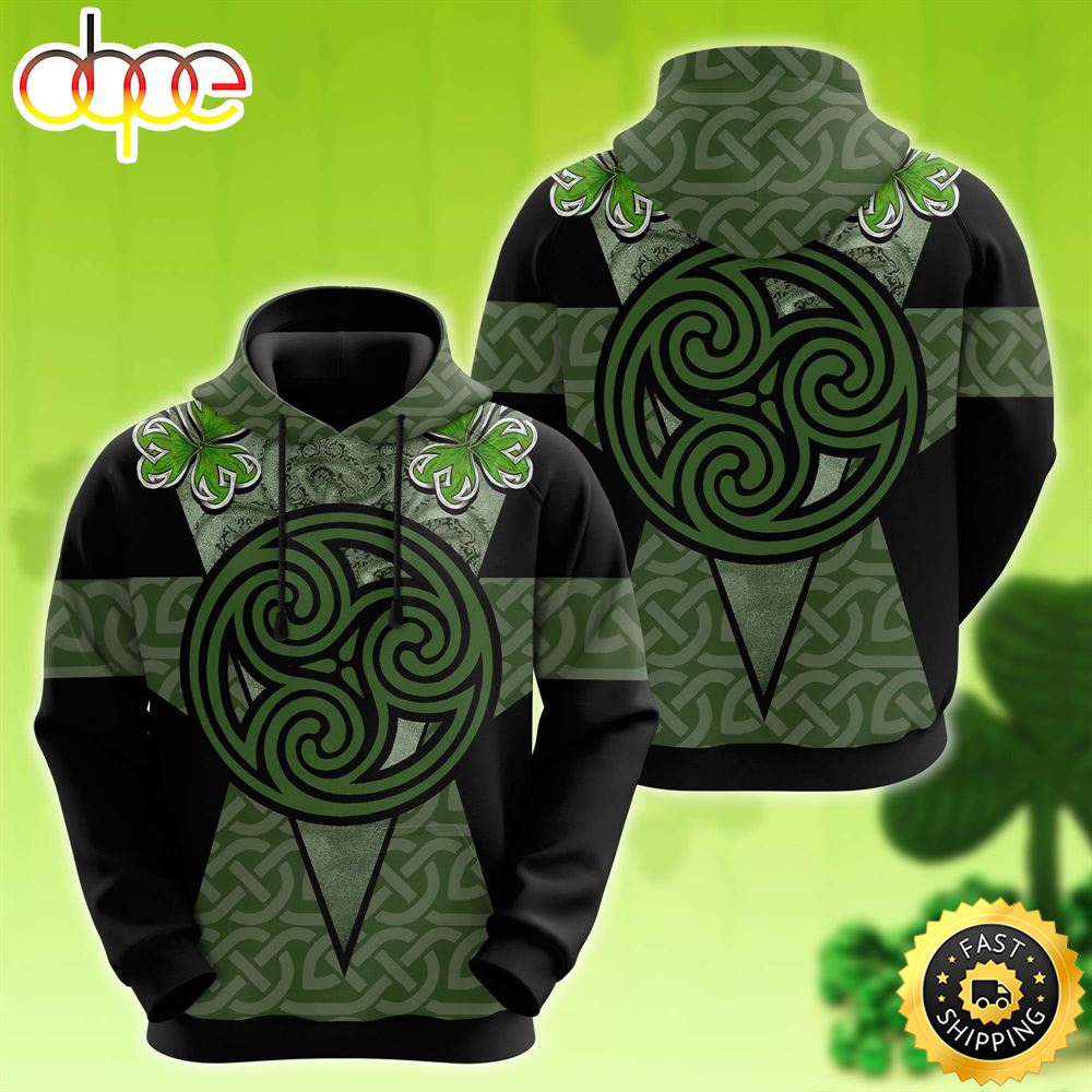 Celtic Shamrock Celtic Knot 3D All Over Print Shirt Ixnvrv