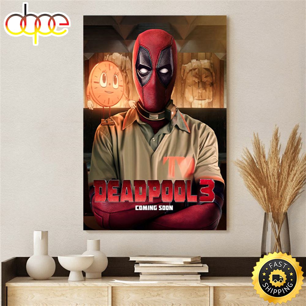 Deadpool 3 New Poster Canvas