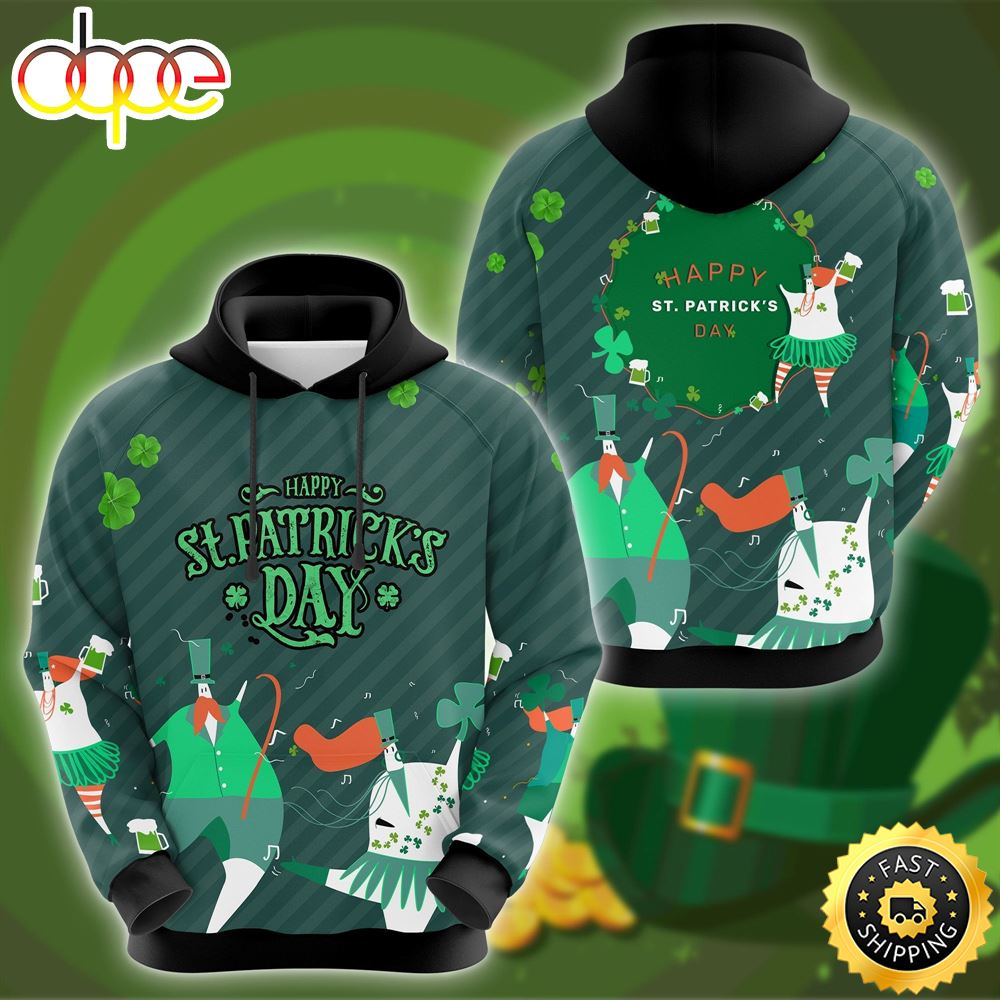 Happy Patrick S Day Funny 3D All Over Print Shirt C20jry