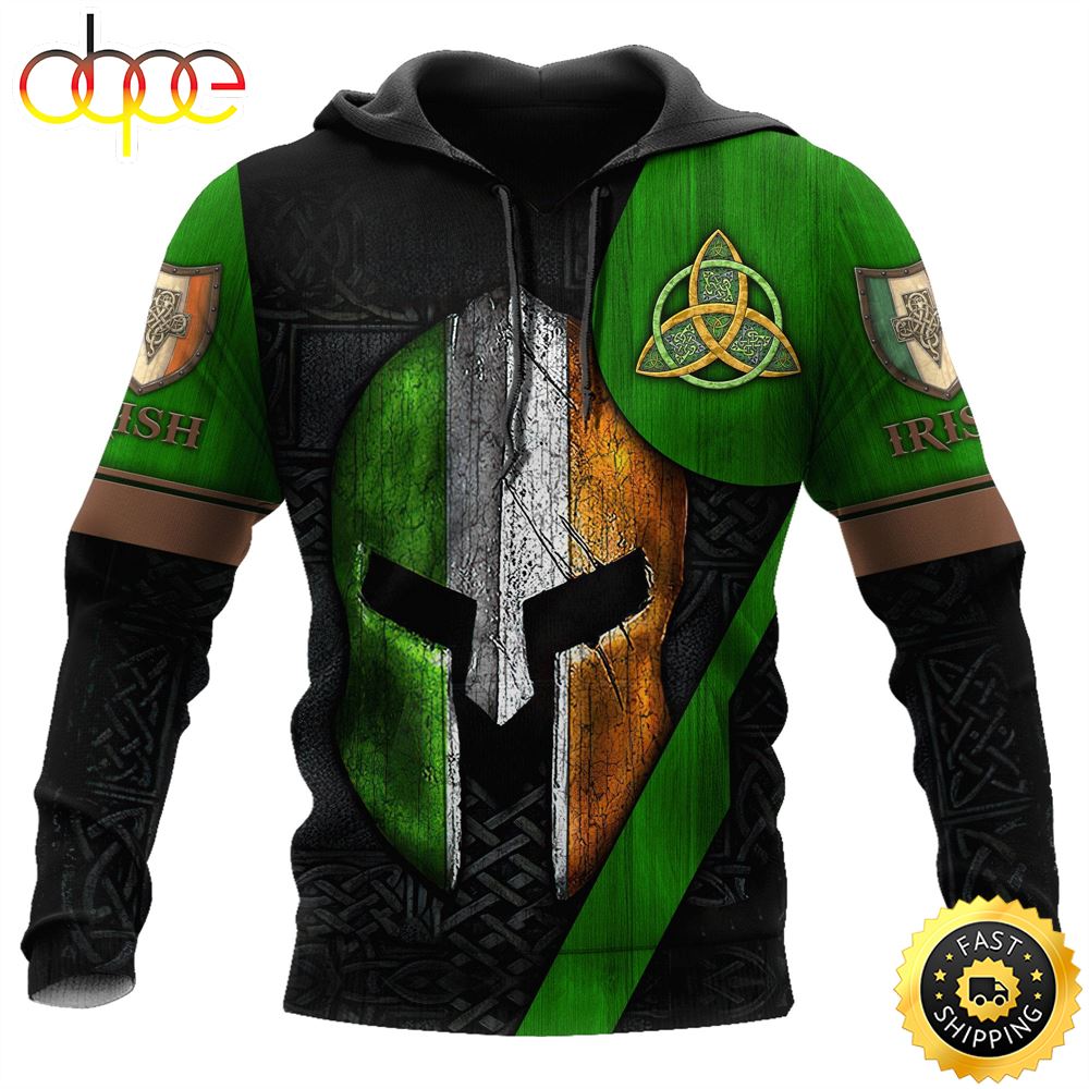 Irish Celtic Knot Warrior 3D All Over Print Shirt Afm9hu