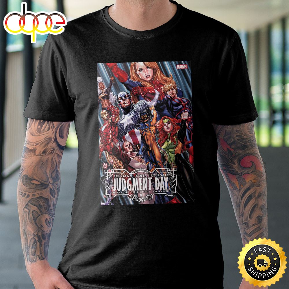 Judgment Day Avengers X Men Enternals Unisex T Shirt