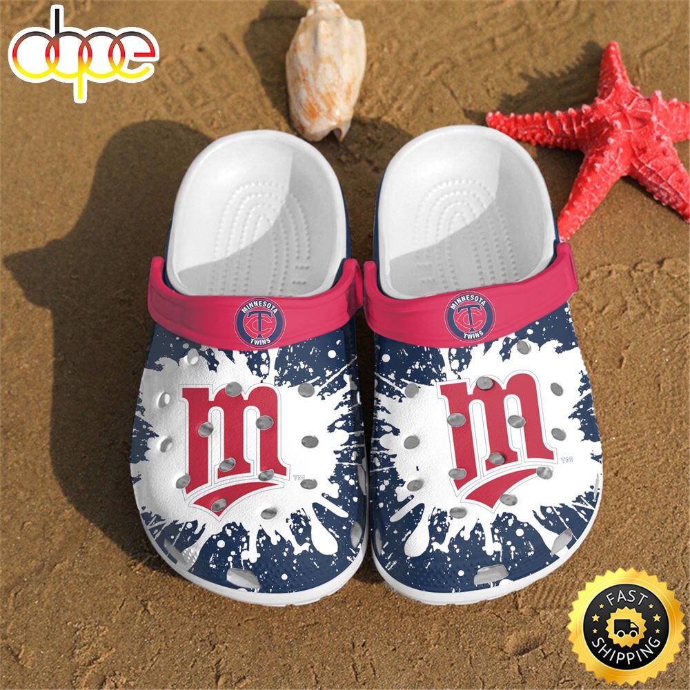 Mlb Baseball Minnesota Twins Personalized Crocs Clog Shoes