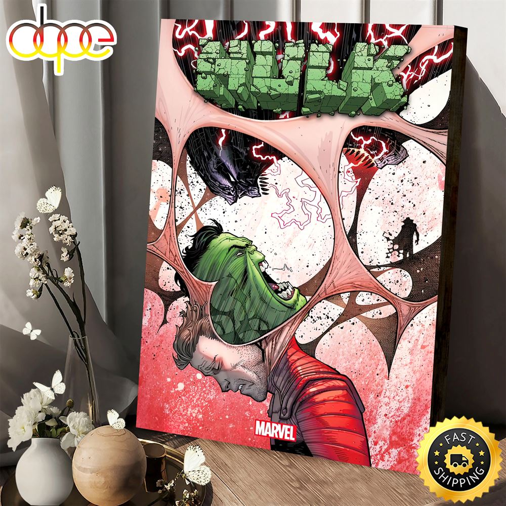 Marvel Comics Hulk Planet Poster Canvas 1 1