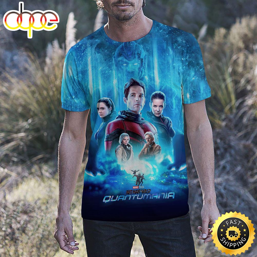 Marvel Studios Ant Man And The Wasp Quantumania All Over Print Shirt