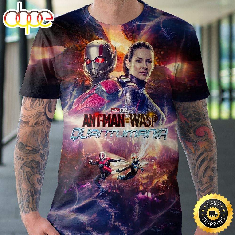 Marvel Studios Ant Man And The Wasp Quantumania New Poster All Over Print Shirt