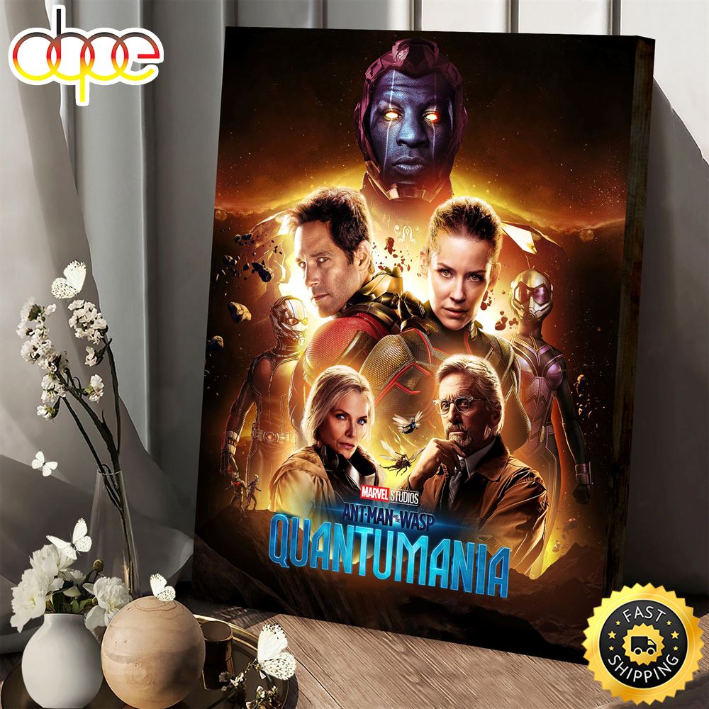 Marvel Studios Quantumania Ant Man And The Wasp Poster Canvas
