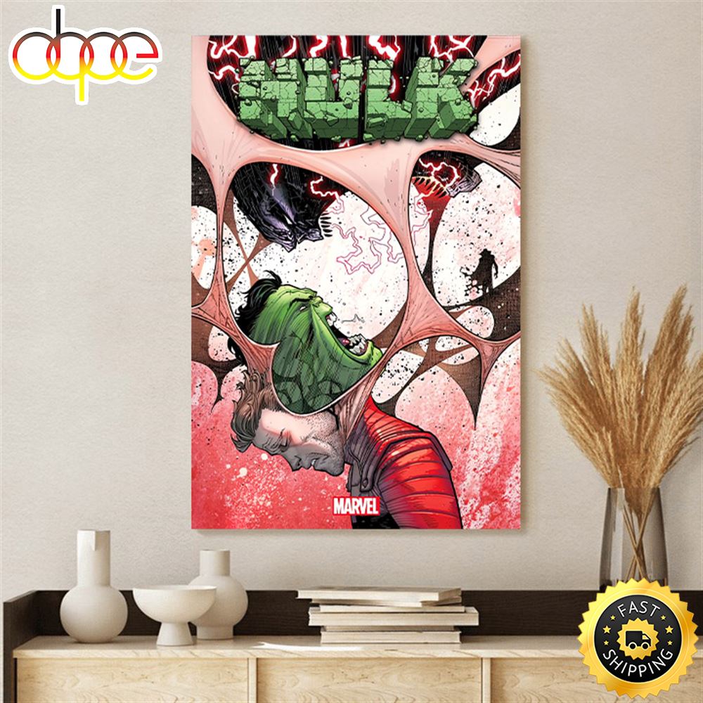 Marvel Comics Hulk Planet Poster Canvas