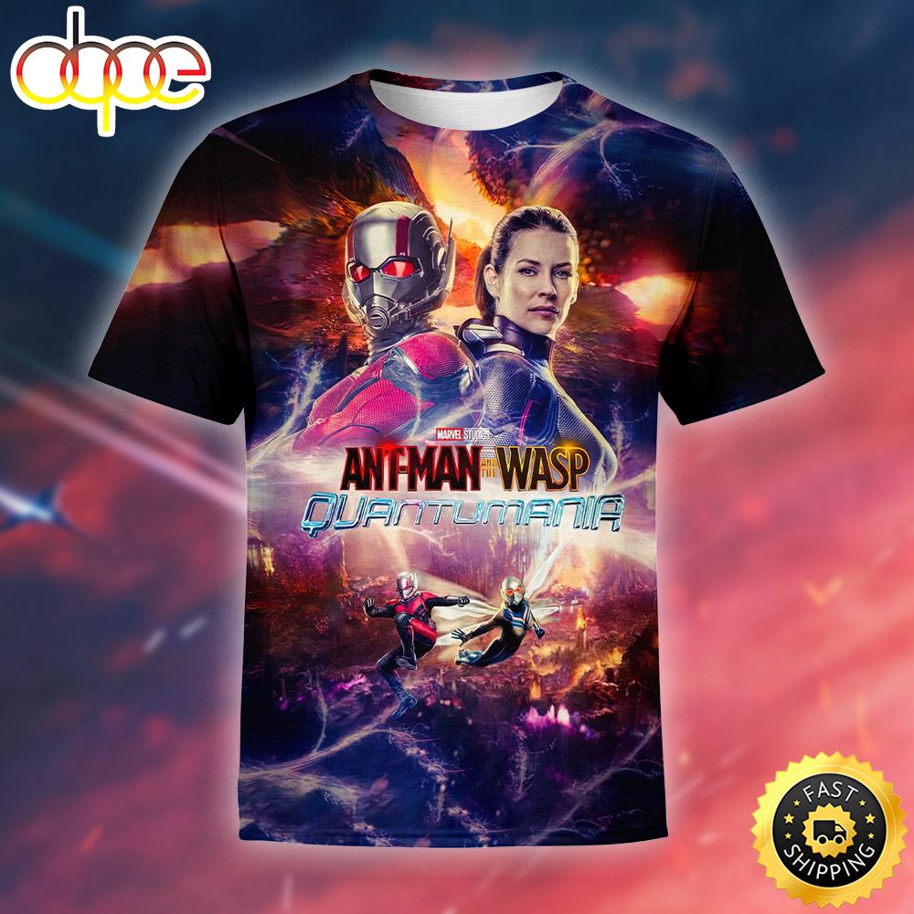 Marvel Studios Ant Man And The Wasp Quantumania New Poster All Over Print Shirt