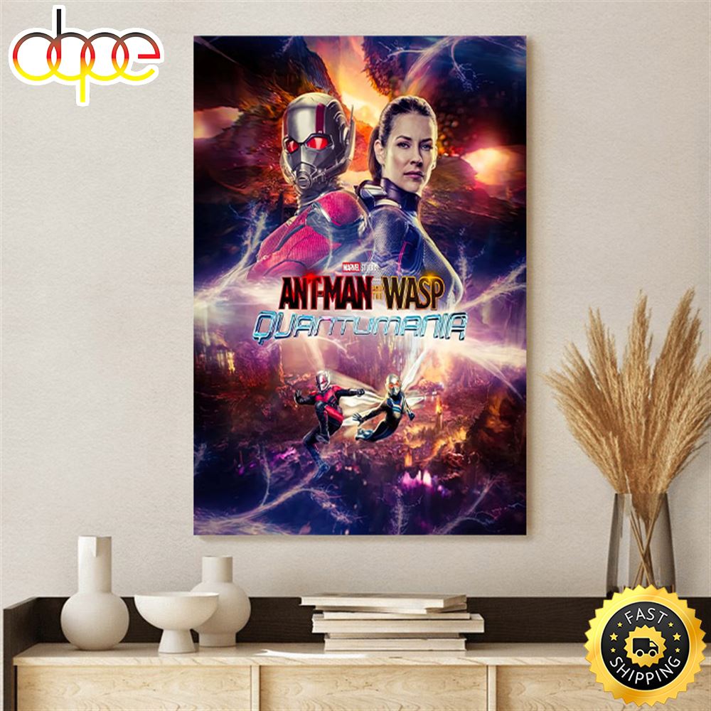 Marvel Studios Ant Man And The Wasp Quantumania New Poster Canvas