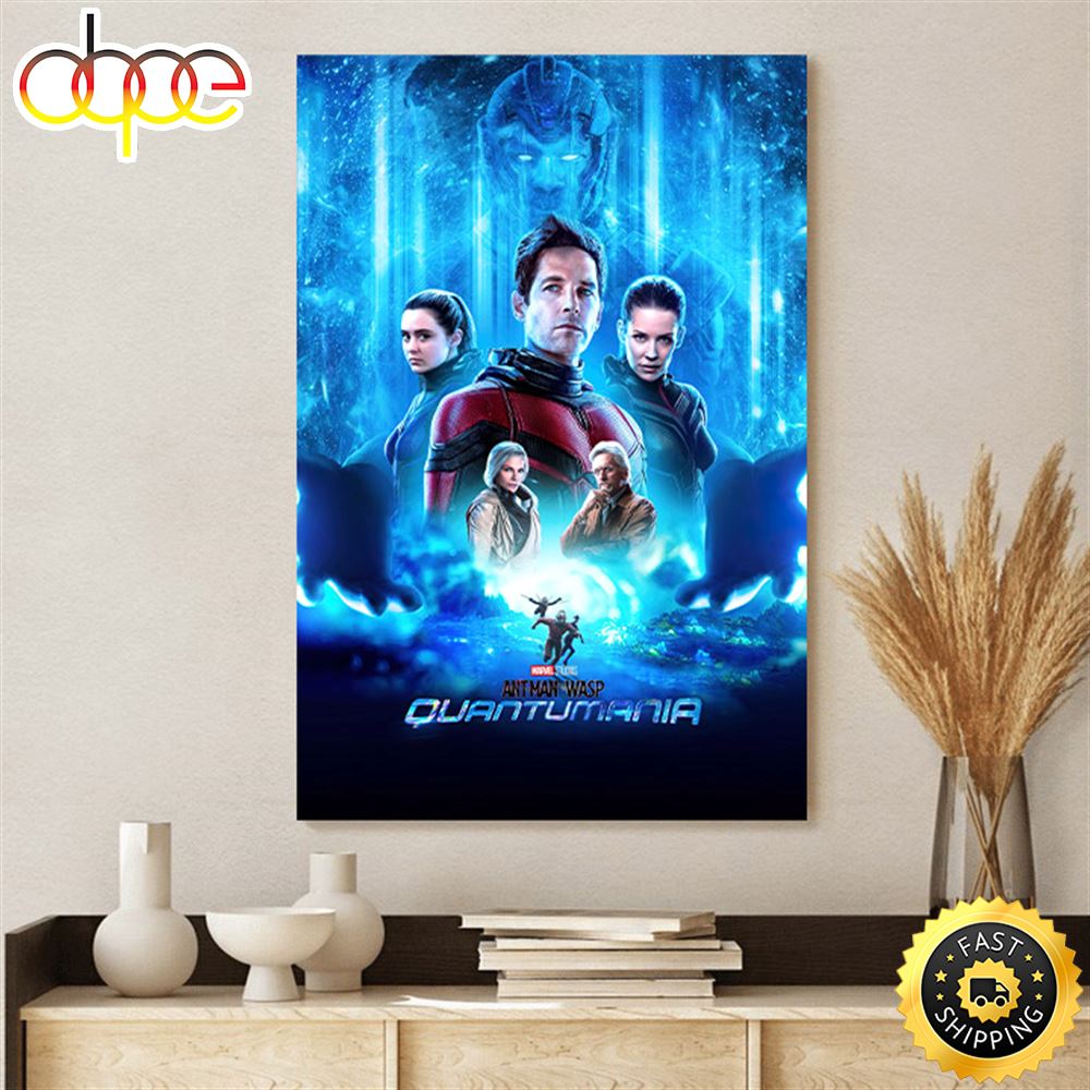 Marvel Studios Ant Man And The Wasp Quantumania Poster Canvas