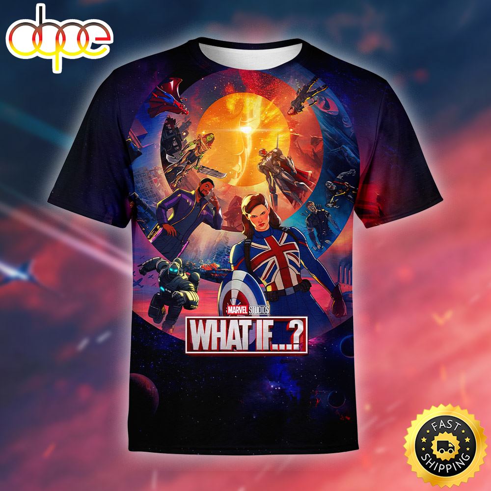 Marvel Studios What If One Question Changes Everything All Over Print Shirt