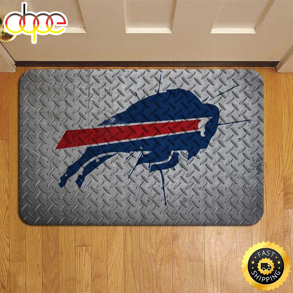 NFL Football Buffalo Bills Doormat Foot Rug Door Mat Steps