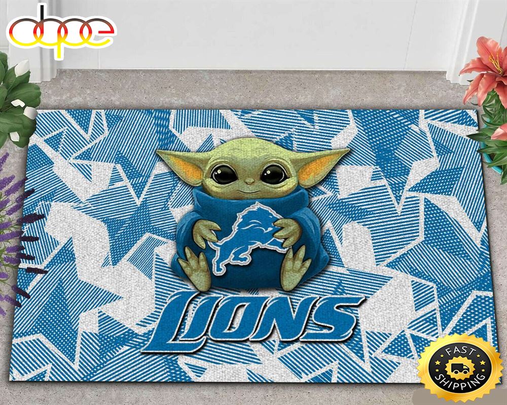 NFL Football Star Wars Detroit Lions Nfl Doormat