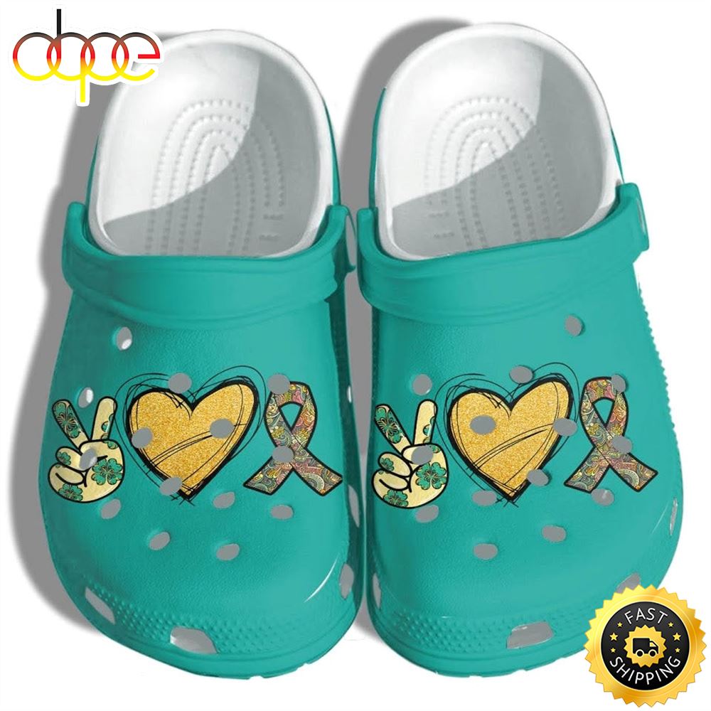 Peace Hippie Love Hippie Cute Love Custom Crocs Shoes Clogs Gifts T8kmoc