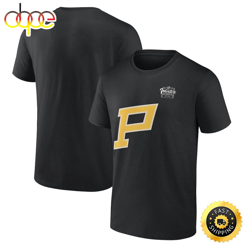 Pittsburgh Penguins Fanatics Branded 2023 NHL Winter Classic Primary Logo Black T Shirt