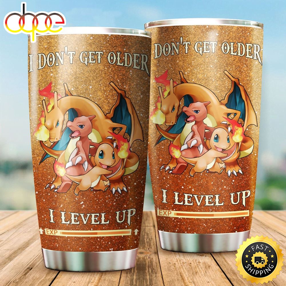Pokemon Pocket I Level Up 5 Gift For Lovers Travel Tumbler