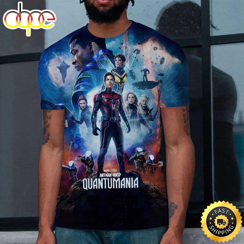 Quantumania Ant Man And The Wasp All Over Print Shirt