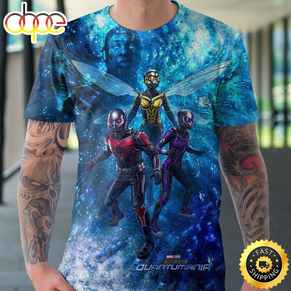 Quantumania Ant Man And The Wasp Marvel Studios All Over Print Shirt