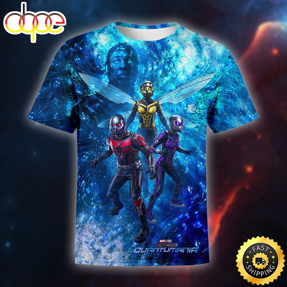 Quantumania Ant Man And The Wasp Marvel Studios All Over Print Shirt