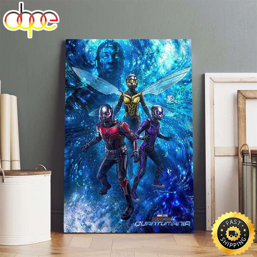 Quantumania Ant Man And The Wasp Marvel Studios Poster Canvas