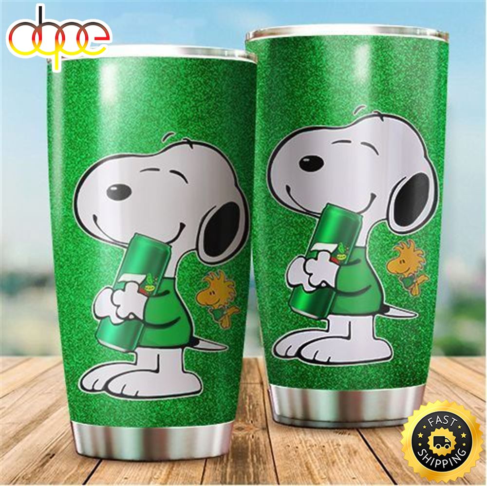 Snoopy 7up Gift For Lover Travel Tumbler