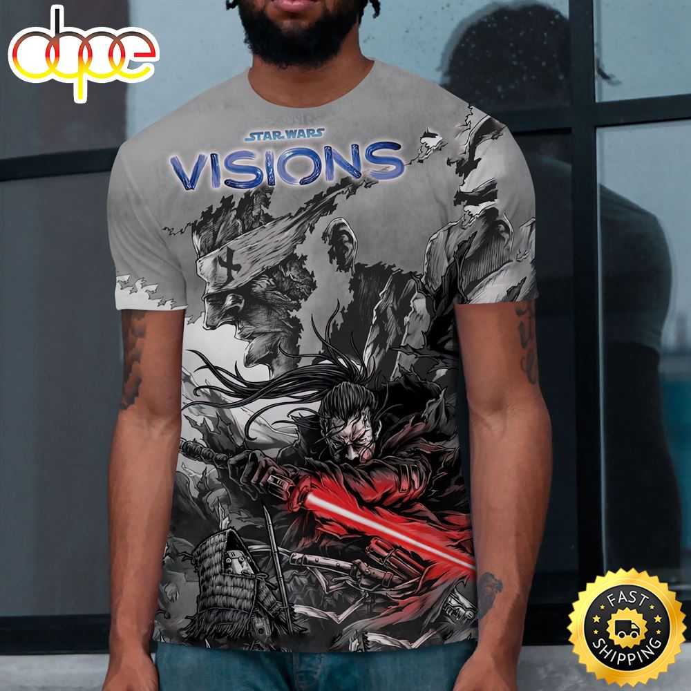 Star Wars Visions Poster All Over Print Shirt