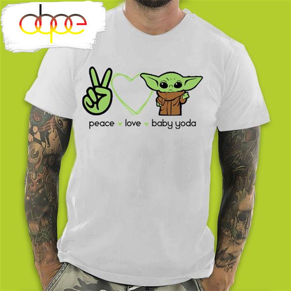 Star War Peae Love Baby Yoda Valentine S Day T Shirt