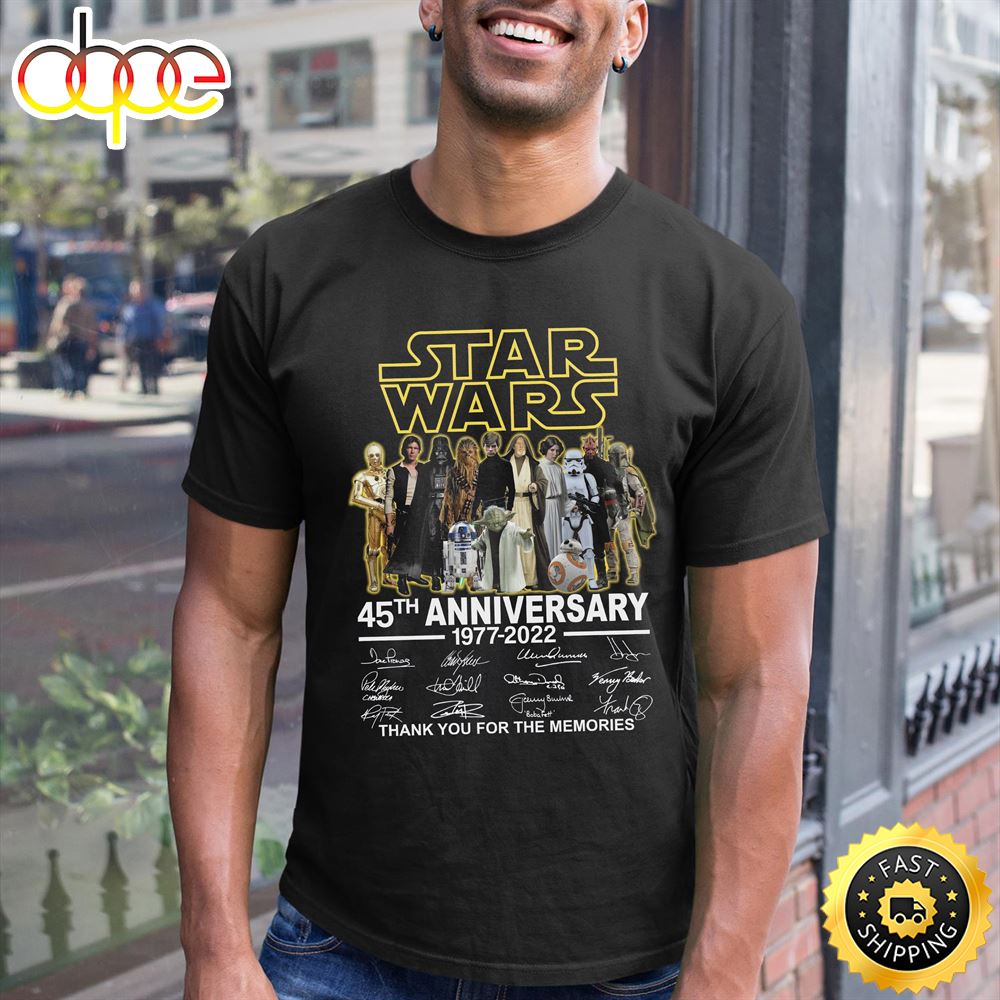 Star Wars 45th Anniversary Unisex T Shirt