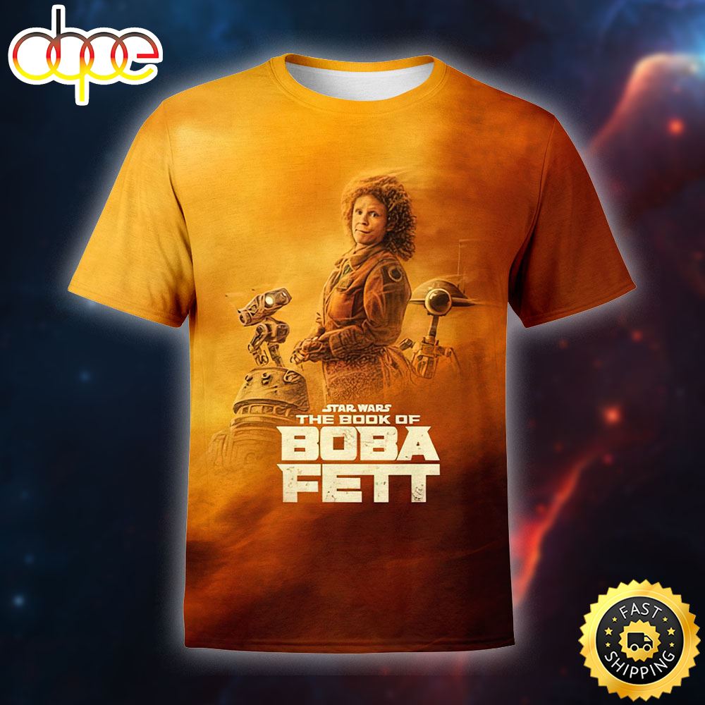 Star Wars The Book Of Boba Fett All Over Print Shirt