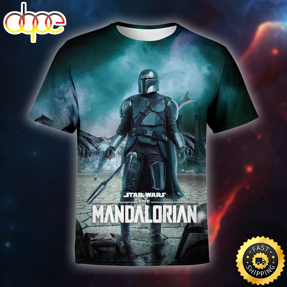 Star Wars The Mandalorian Season 3 Concept Poster All Over Print Shirt