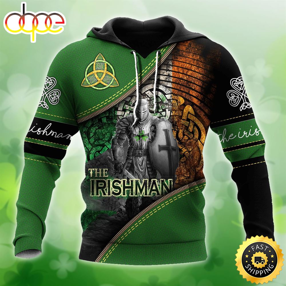 The Irish Man Celtic Knot 3D All Over Print Shirt Ycnbof