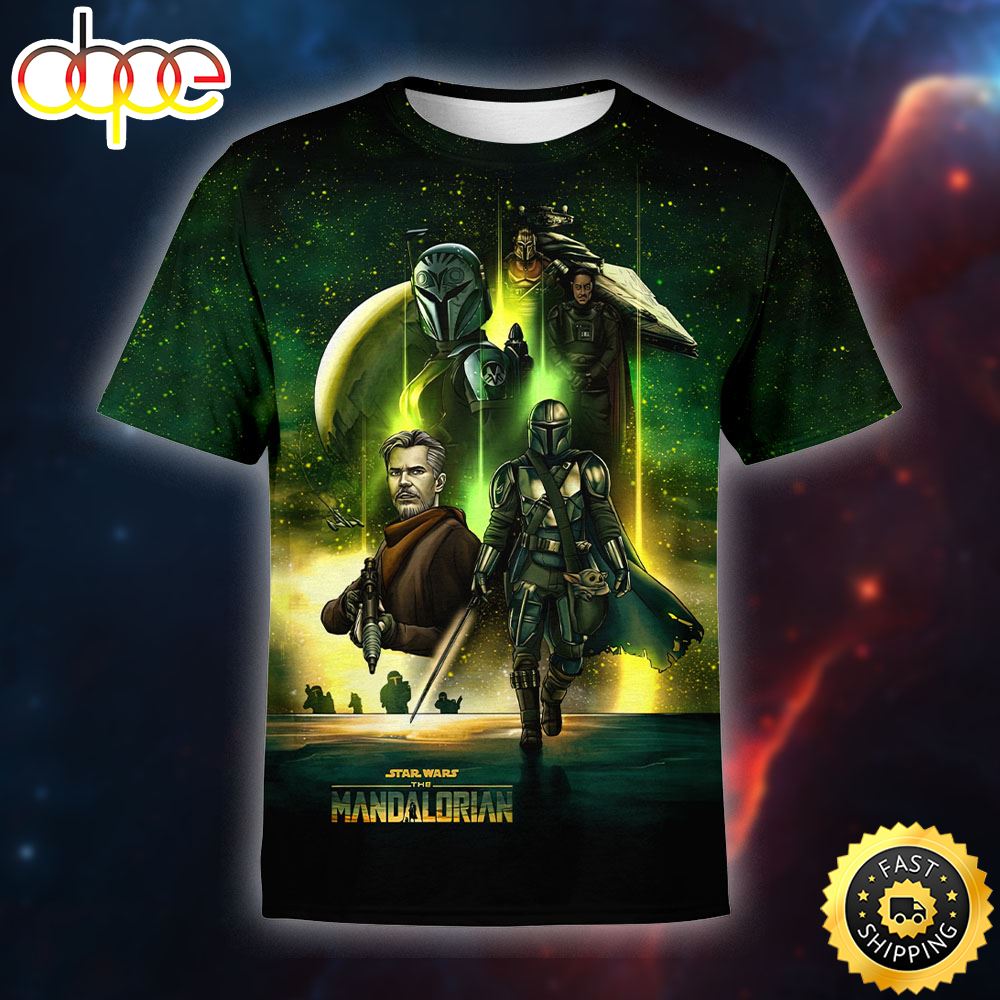 The Mandalorian Season 3 Poster All Over Print Shirt