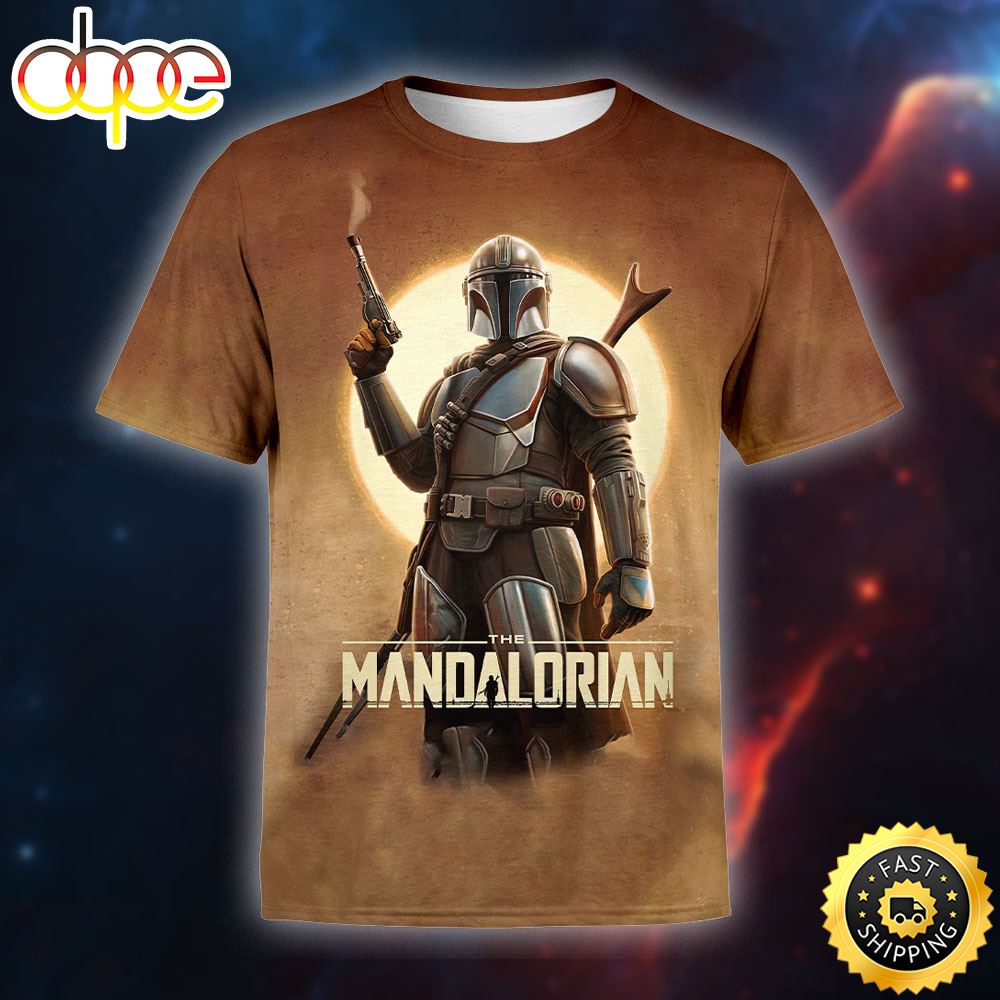 The Mandalorian Season 3 Poster Fan Art All Over Print Shirt