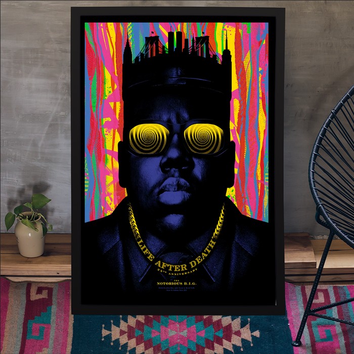 The Notorious B.I.G. Life After Death 25th Anniversary 2023 Poster Canvas