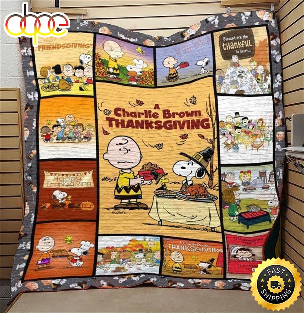 A Charlie Brown And Snoopy Thanksgiving The Peanuts Movie Snoopy Dog Blanket Bqclvd