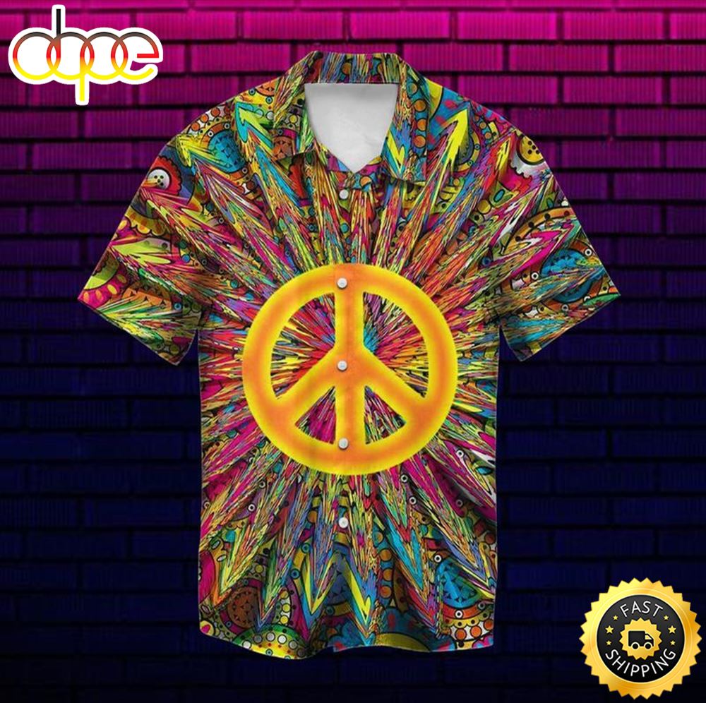 A Peaceful Hippie Hawaiian Shirt Beachwear For Men Gifts For Young Adults 1 I2fpjs