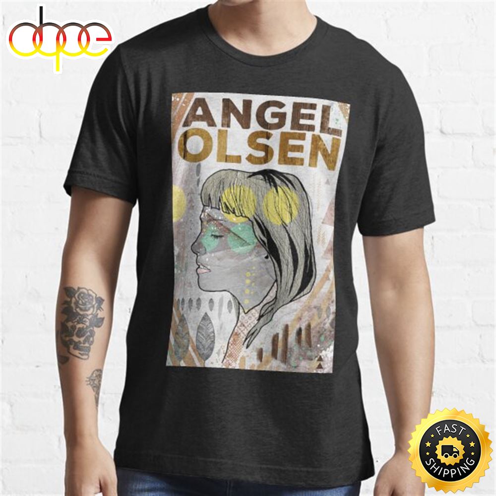 Angel Olsen North America Tour 2023 Angel Olsen Art T Shirt Caf9xx