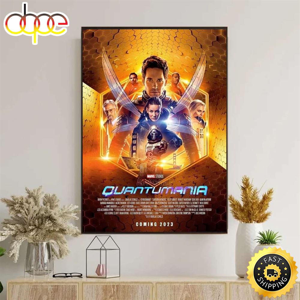 Antman And The Wasp Quantumania 2023 Poster Canvas Jojr0q