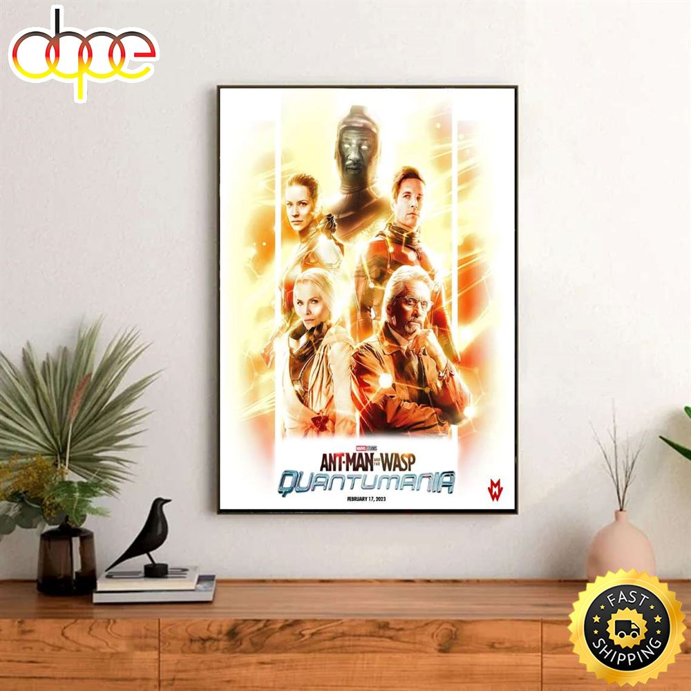 Antman And The Wasp Quantumania 2023 Poster Movie Canvas Sllszi