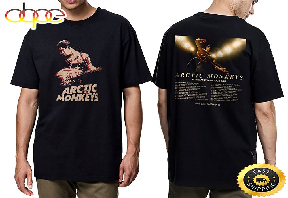 Arctic Monkeys Tour 2023 Arctic Monkeys Glastonbury 2023 Festival T Shirt A98s03