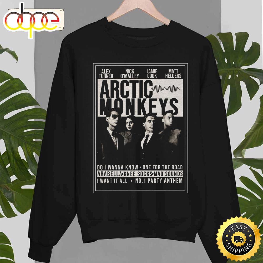 Arctic Monkeys Tour 2023 Do I Wanna Know Music Band Unisex Sweatshirt Wmjssj