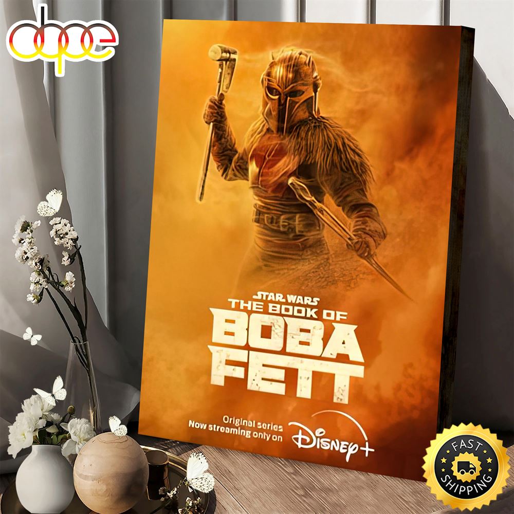 Armor The Book Of Boba Fett Poster Canvas Vajyje