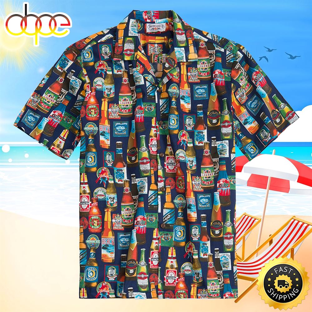 Beer Galore Aloha Beach Hawaiian Shirt For Hawaii Fans El7deo
