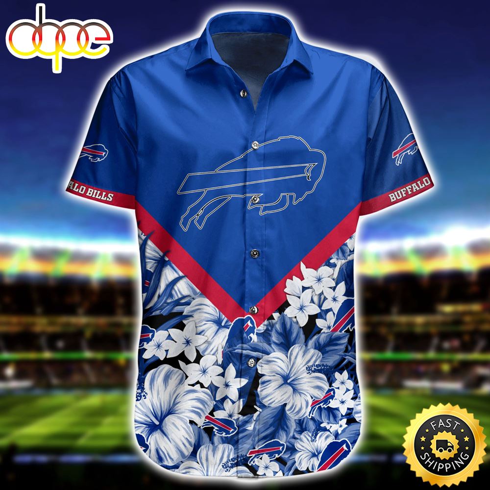 Buffalo Bills NFL Floral Graphic Tropical Trends Summer Gift For Men Women Hawaiian Shirt X9h1ex