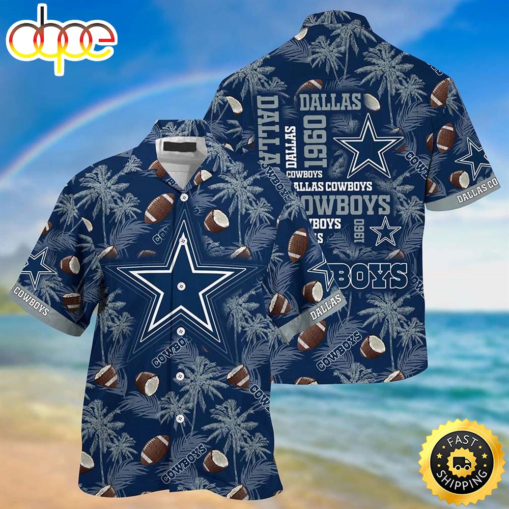 Dallas Cowboys NFL Beach New Gift For Summer Hawaiian Shirt Fq5sw7