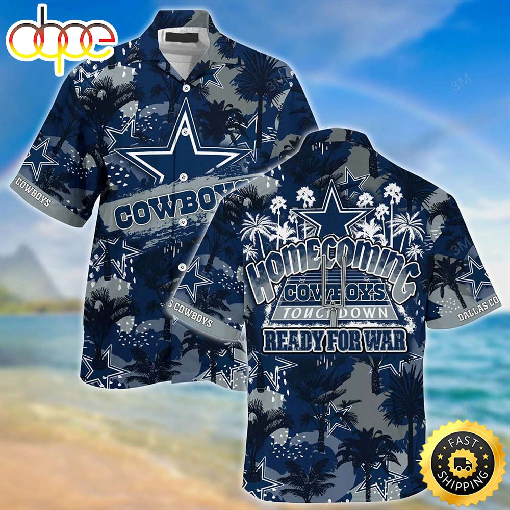 Dallas Cowboys NFL Beach Shirt For Sports Best Fans This Summer Hawaiian Shirt Avys2d