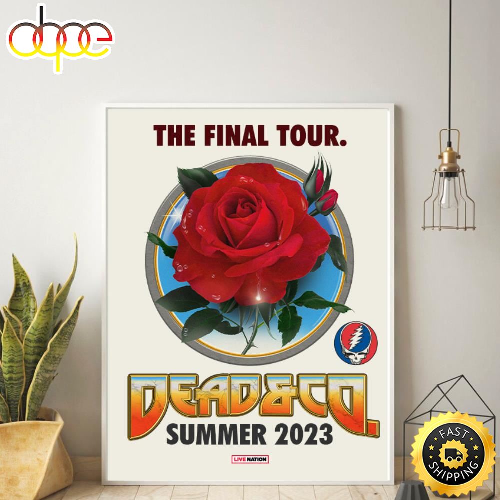 Dead Company The Final Tour 2023 Art Music Canvas Poster Pv0ifn