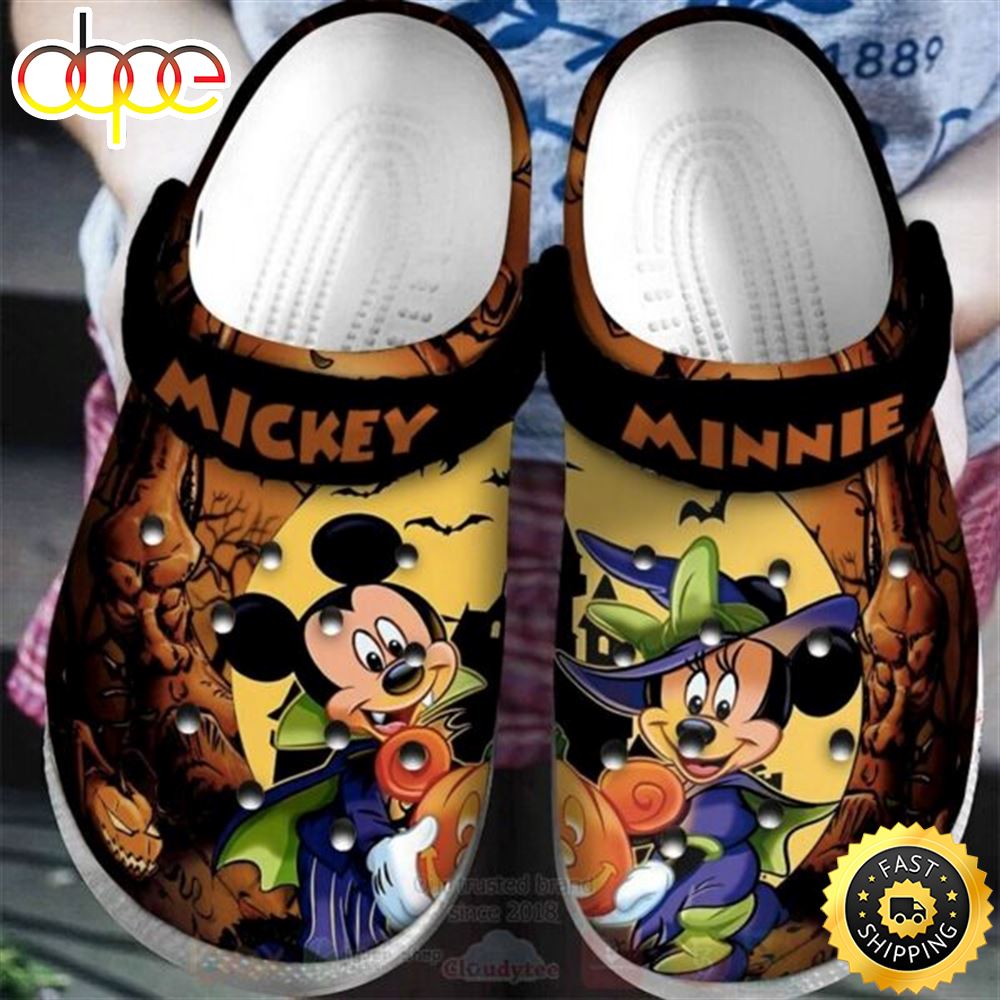 Disney Mickey Minnie Halloween Crocs Shoes For Star Wars Fans Xaghfu